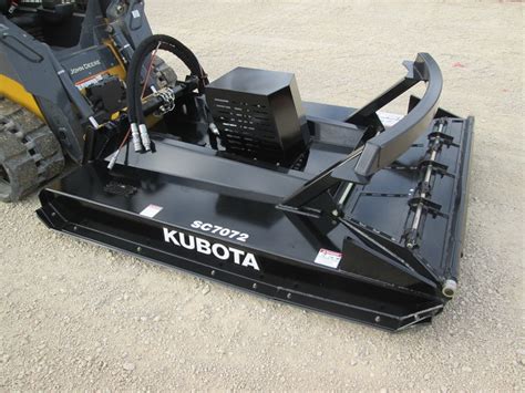 kubota skid steer brush cutter for sale|kubota attachments for skid steer.